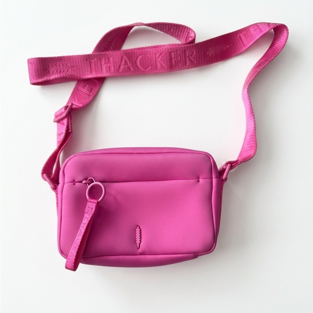 THACKER Cocoon Camera Bag in Berry Neoprene Crossbody
